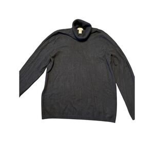 Chico’s Turtleneck  Sweater Size 1 Black
